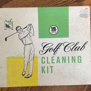 Vintage Golf Club Cleaning Kit by Randell Products Corp
